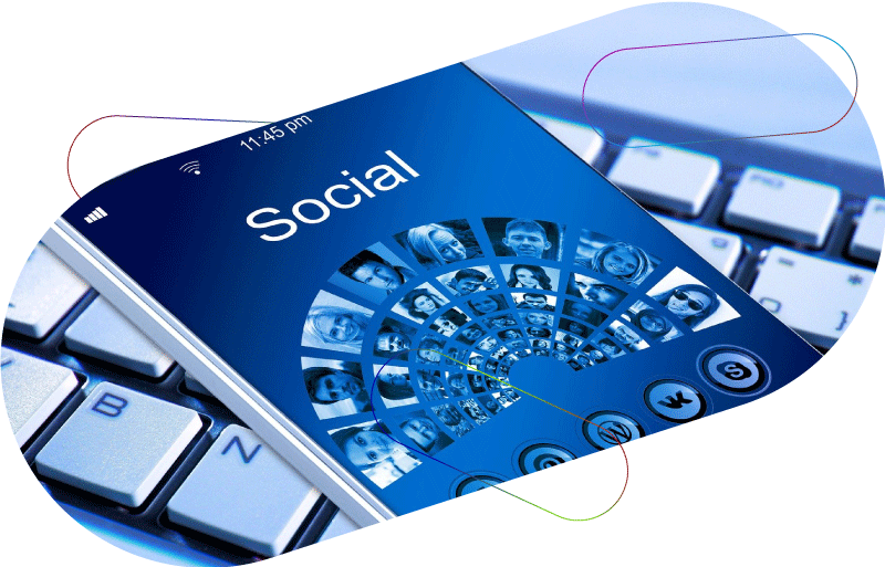 Socia media management photo